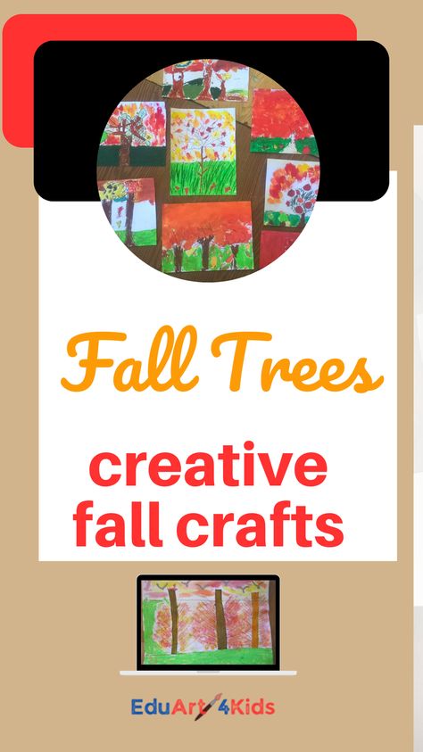 Non cookie cutter copycat fall trees. Each fall craft is individualized for the childs age and stage of development Creative Art For Kids, Leaf Projects, Crafts Fall, Fall Trees, Creative Curriculum, Fall Craft, Autumn Crafts, Fall Projects, Easy Fall