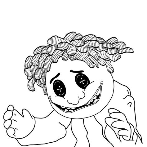 Coraline Button Eyes Drawing, Wybie From Coraline, Coraline Coloring Pages, Other Wybie, Coraline Pumpkin, Coraline Wybie, Coraline Button Eyes, Coraline Drawing, Coraline Tattoo