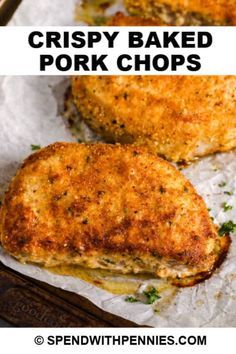 Thick Breaded Pork Chops, Pork Chops And Dumplings, Best Breaded Pork Chops, Crispy Oven Baked Pork Chops Bone In, Pork Chop Recipes Breaded, Parm Pork Chops, Stovetop Pork Chops, Pork Chops Breaded, Breaded Baked Pork Chops