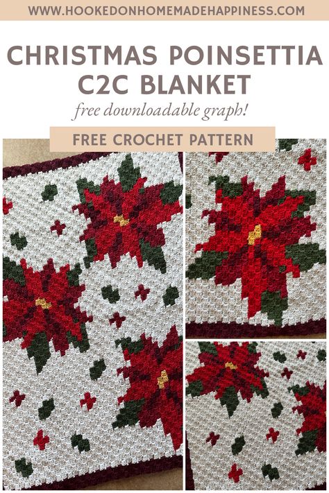 C2c Christmas, Woodland Squirrel, C2c Patterns, Squirrel Christmas, Crochet C2c Pattern, Christmas Afghan, C2c Blanket, C2c Crochet Pattern, Christmas Crochet Blanket