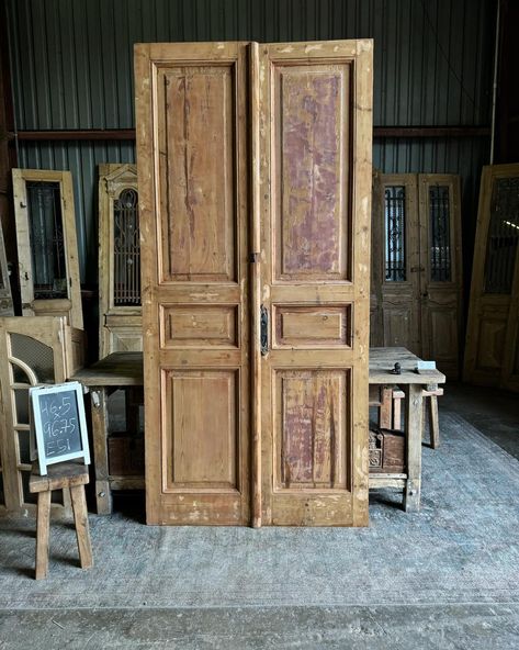 🍂🍁Welcoming in the fall season with these beauties!🍂🍁 Each detail of these pieces tell a story. These rustic antique doors will have you craving pumpkin spice and everything nice, which just so happens to be these doors.😉 Come in and invision how you would style these in your home.🍁🚪🎃 💙We Listen, We Care, We Deliver!💙 ——————————————- 🌏 Visit us at MagnoliaAntiqueDoors.com • 📞 Call or text us today (337) 205-2538 • Come get your dream doors today at ⬇️ 📍 1710 Youngsville hwy, Youngsville, ... Solid French Doors, Pine Doors, Glass Installation, Antique Doors, Decorative Wall Panels, Antique Door, Stained Glass Panels, French Country Decorating, The Mediterranean