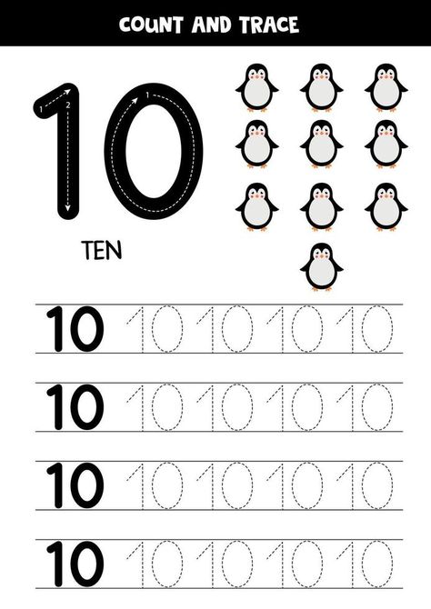 10 Worksheet Preschool, Number 10 Worksheet Preschool, Number 10 Worksheet, 60 Number, Phonics Reading Passages, Worksheet Preschool, Kids Worksheets Preschool, Tracing Worksheets Preschool, Worksheet For Kids