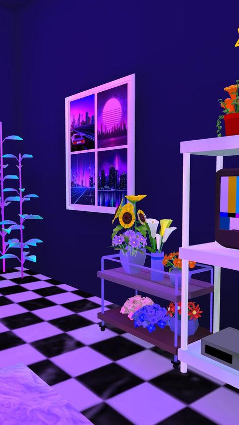 Purple Zepeto Background, Cute Wallpapers Purple, Wallpaper Backgrounds Retro, Wallpapers Purple, Future Retro, Zepeto Background, Retro Future, Scenery Background, Anime Backgrounds