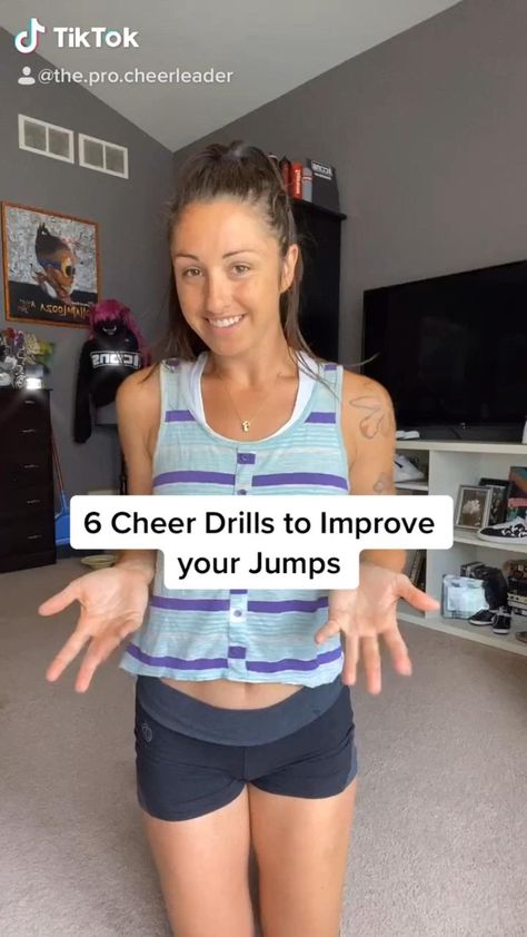 Cheer Drills, Stunts Cheer, Cheer Flexibility, Cheer Stretches, Cheerleading Tips, Cheer Moves, Cheer Jumps, Cheerleading Workout, Cheerleading Workouts