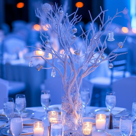 Ultimate Guide to Quinceañera Decorations and Themes Winter Wonderland Wedding Reception, Quinceañera Decorations, Winter Wonderland Christmas Party, Winter Wonderland Party Theme, Quinceanera Theme, Night To Shine, Sweet 15 Party Ideas Quinceanera, Sweet 15 Party Ideas, Gala Decorations