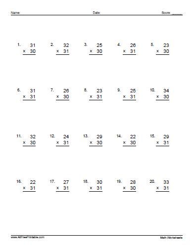 double digit multiplication worksheets | ... two digit multiplication4 two digit multiplication 5 two digit Double Digit Multiplication Worksheets, Two Digit Multiplication Worksheets Free, 2 Digit By 1 Multiplication, Multiplication Worksheets 2 Digit By 1 Digit, 3 Digit By 2 Digit Multiplication Worksheets, 2 By 1 Digit Multiplication, Multiplication Practice Sheets, Double Digit Multiplication, Multiplication Practice Worksheets