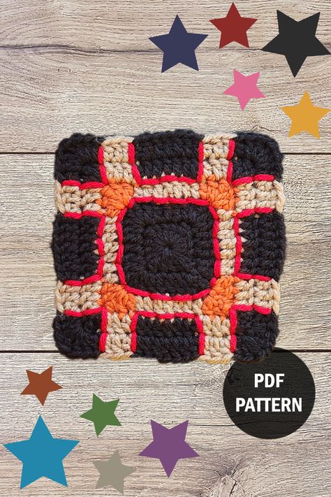 Taylor Swift Crochet Granny Square, Taylor Swift Granny Square, Eras Tour Crochet, Taylor Swift Pattern, Taylor Swift Crochet Pattern, Crochet Taylor Swift, Taylor Swift Crochet, Evermore Taylor Swift, Pattern Granny Square