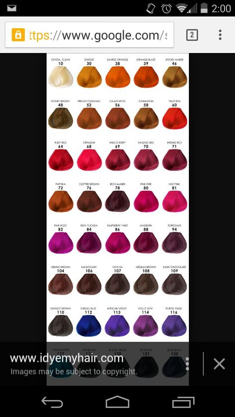 Adore Hair Color Chart Semi-Permanent Adore Hair Color Chart, Hair Dye Chart, Adore Hair Color, Adore Semi Permanent Hair Color, Adore Hair Dye, Mermaid Hair Color, Dyed Blonde Hair, Hair Dyes, Hair Color Chart