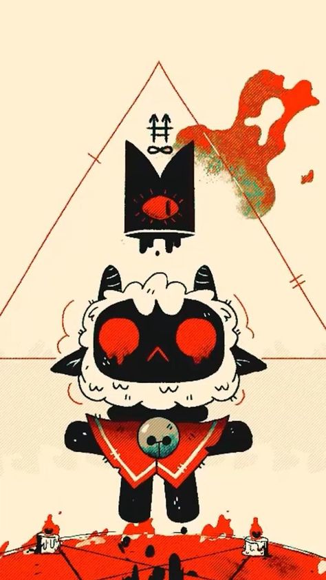 Cult Of The Lamb Wallpaper, Lamb Wallpaper, Cult Games, Helloween Wallpaper, Binding Of Isaac, Cult Of The Lamb, Free Live Wallpapers, Ayam Bakar, Cute Lamb