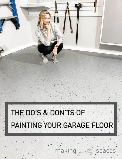 Garage Paint Colors, Garage Floors Diy, Garage Floor Finishes, Beautiful Garage, Garage Paint, Garage Boden, Concrete Garage, Garage Floor Paint, Garage Workshop Organization