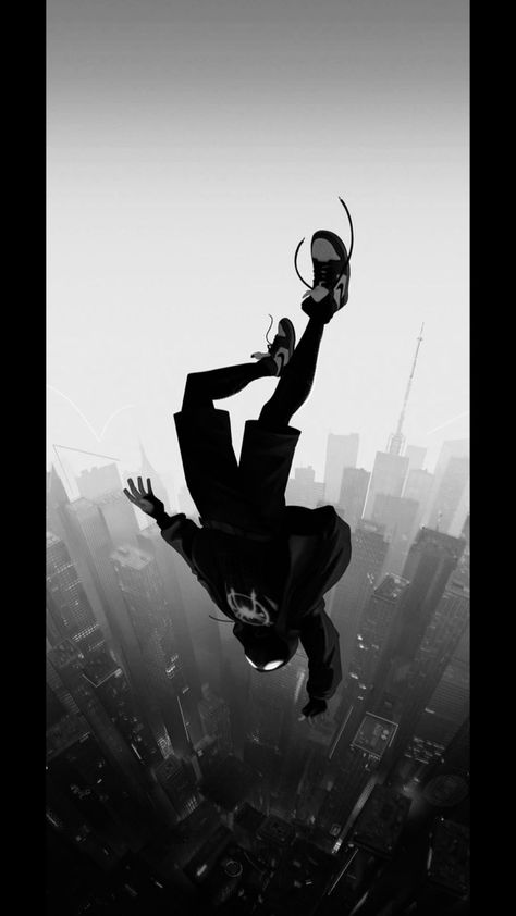 Miles Morales Spiderman, Black Spiderman, Miles Morales, Top 40, Peter Parker, Fondos De Pantalla, Spiderman, Wallpapers, Black And White