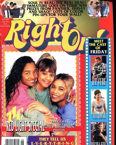 Right On Magazine, 90s Poster, Vibe Magazine, Black Magazine, American Teen, Teen Magazine, Hip Hop And R&b, Picture Collage Wall, Old Magazines