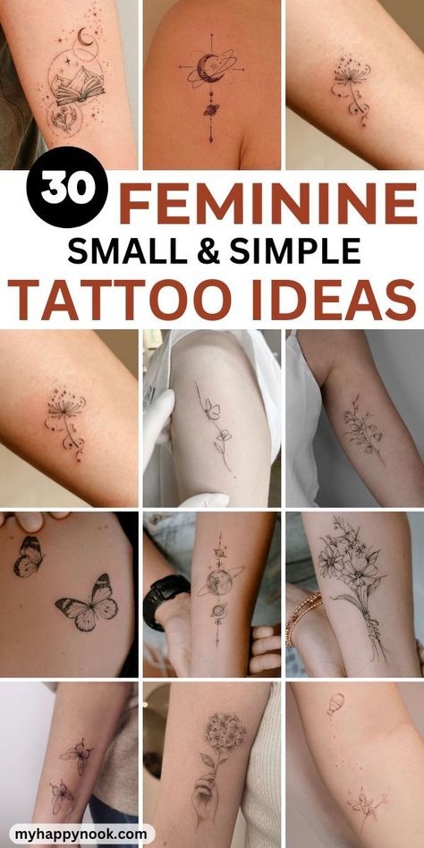 Feminine minimalistic Fine Art Toatto Elegant Small Tattoos For Women, Most Feminine Tattoo Placement, Elegant Hand Tattoos For Women, Small Feminine Tattoos Classy Simple, Dainty Finger Tattoos For Women, Chic Tattoos For Women, Cute Minimal Tattoos, Small Feminist Tattoos, Tattoo Stencil Outline Simple