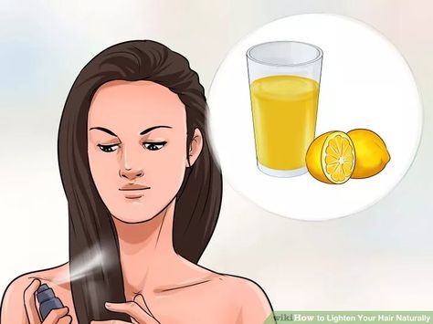 How To Lighten Your Hair Naturally Lighten Your Hair Naturally, Daily Hair Routine, Hair Stations, Lemon Hair, Straightening Natural Hair, Bleaching Your Hair, Colored Hair Tips, Natural Beauty Remedies, Hair Care Growth