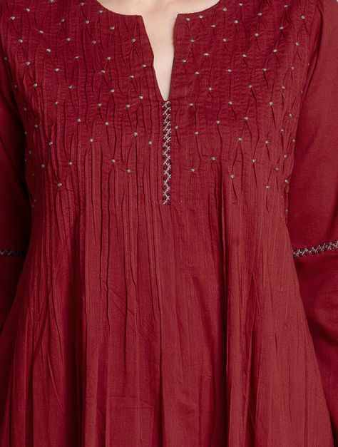 Stylish Neck Designs For Kurtis, Kurti Designs For Stitching, Stylish Neck Designs, Neck Designs For Kurtis, Designer Kurti Patterns, Simple Kurti Designs, Salwar Designs, Long Kurti Designs, Kurti Embroidery Design