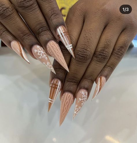 Tan Sweater, Winter Fun, Nude Nails, Nailed It, Nail Inspo, Nail Art, Nails, Art, Nail Arts