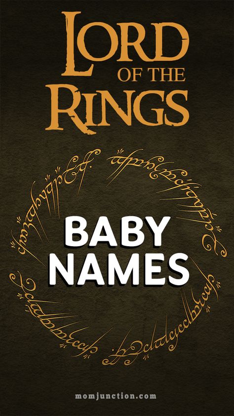 51 Lord Of The Rings Baby Names Lord Of The Rings Baby, Baby Name Generator, Boy Girl Names, Unusual Baby Names, Girls Names, Baby Name List, Mom Junction, Baby Sleep Problems, Old Norse