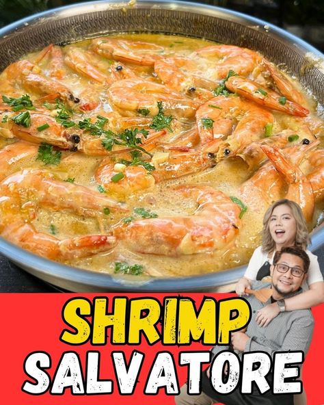 Shrimp Salvatore Recipe, Shrimp Salvatore, Cook Shrimp, How To Cook Shrimp, Asian Dishes, Shrimp Recipes, Asian Food, How To Cook, Asian Recipes