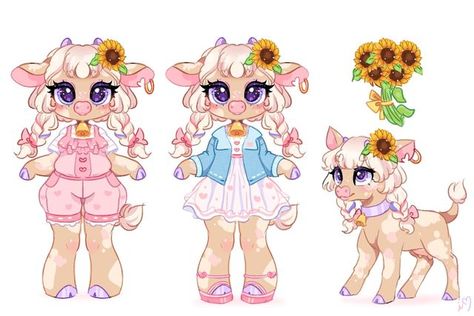 Cow Oc Drawing, Cow Fursona Base, Cow Ears Drawing, Cow Oc Male, Cow Vtuber, Anthro Adopts, Cow Anthro, Cow Fursona, Cow Oc