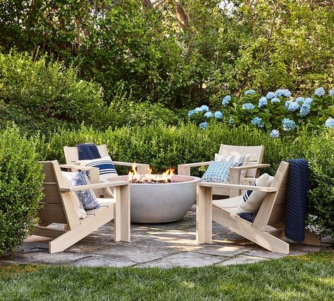 Fire Area, Coffee Table Natural, Modern Adirondack Chair, Modern Adirondack, Wicker Storage, Construction Crafts, Patio Lounge, Outdoor Furniture Collections, Fire Table