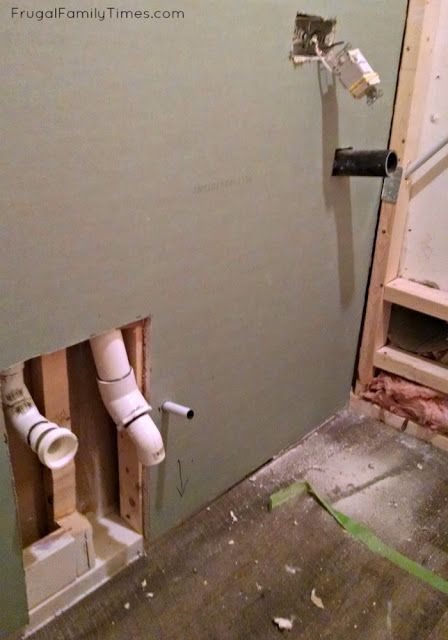 Basement Bathroom Plumbing, Basement Closet, Small Basement Bathroom, Basement Bathroom Design, Modern Powder Rooms, Basement Decoration, Broken Concrete, Add A Bathroom, Basement Layout