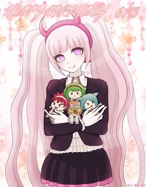 Nagisa Shingetsu, Kotoko Utsugi, Monaca Towa, Ultra Despair Girls, Danganronpa Another, Danganronpa Game, Danganronpa Funny, Nagito Komaeda, Danganronpa V3