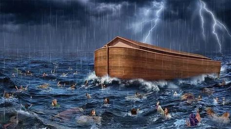 The Great Flood: 7 Lessons From This Huge Event Pre Tribulation Rapture, Noah Flood, Shut The Door, Noah S Ark, Bible Pictures, Destroyer Of Worlds, Christian Pictures, God Almighty, Bible Stories