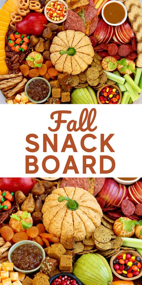 Fall Snacks For Work Party, Pumpkin Grazing Board, Fall Snack Board For Kids, Pumpkin Cheese Tray, Fall Brunch Birthday Party Ideas, Pumpkin Cheese Board Ideas, Fall Food Bars For Parties, Pumpkin Cheeseball Charcuterie Board, Fall Cheese Ball Ideas