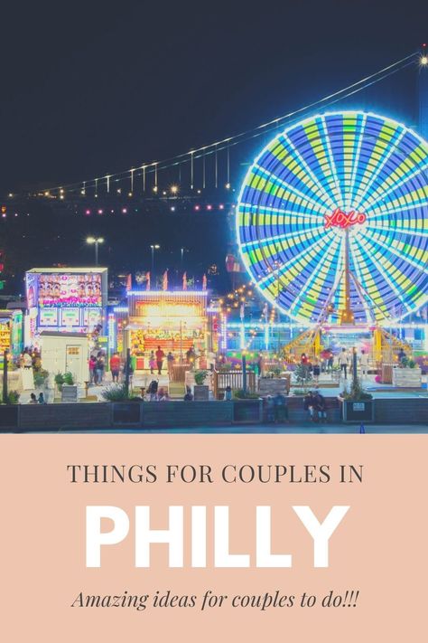 Planning a weekend trip to Philly with that special someone? Looking for the perfect date idea in Philadelphia? Check out these amazing things to do in the city of Brotherly Love. #datenight #fundateideas #couplesgetaway Philadelphia Weekend Trip, Things To Do In Philly, Trip To Philadelphia, Things To Do In Philadelphia, Best Weekend Trips, Eastern State Penitentiary, East Coast Beaches, Unique Date Ideas, Philadelphia Zoo