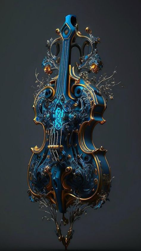 Fantasy Musician, Magic Violin, Portraits Background, Musical Instruments Drawing, Violin Art, Mobile Wallpaper Android, Instruments Art, Music Magic, Batman Pictures