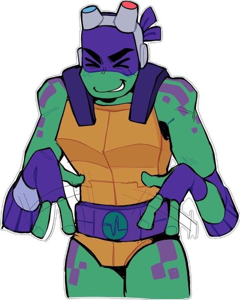 Donatello Ninja Turtle, Tmnt Characters, Donatello Tmnt, Turtle Tots, I'm Not Like Other Girls, Ninja Turtles Funny, Teenage Mutant Ninja Turtles Artwork, Ninja Turtles Artwork, Tmnt Artwork