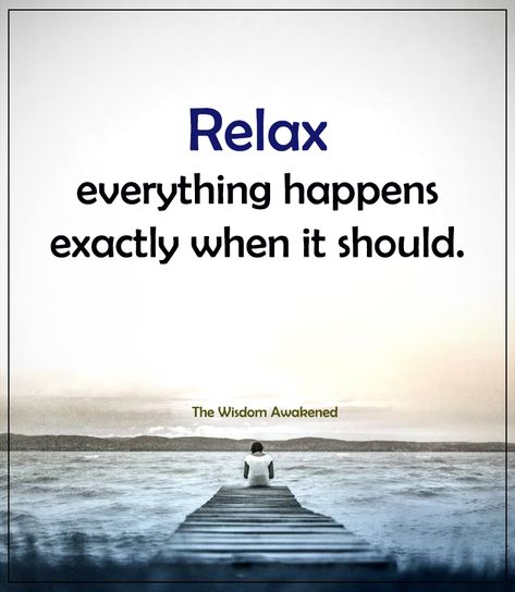 Everything Happens As It Should, Life Quotes, Quotes