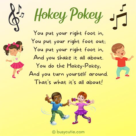 Healty music for child can be fun and encourage to eating healty food Hokey Pokey Song, Movement Preschool, Transition Songs, Hello Song, Nursery Rhymes Lyrics, Movement Songs, Music For Toddlers, Hokey Pokey, Plant Styling