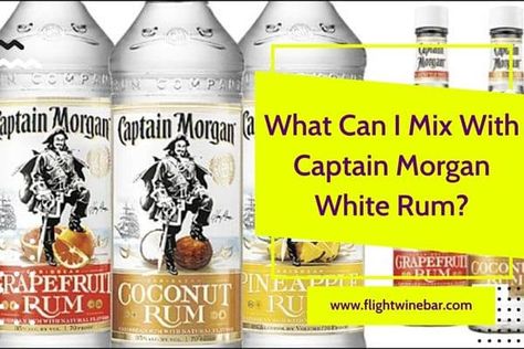 Captain Morgan White Rum Drinks, Captain Morgan Cocktails, Cuba Libre Recipe, Rum Drinks Easy, Spiced Rum Drinks, Bacardi Rum, Aged Rum, Caribbean Rum, Light Rum