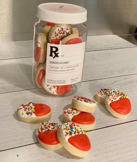 Transplant Party, Icing Cookies Tutorial, Medical Cookies, Pharmacy Store, Science Crafts, Cookie Tutorials, Treat Ideas, Nurse Graduation, Speech Pathology