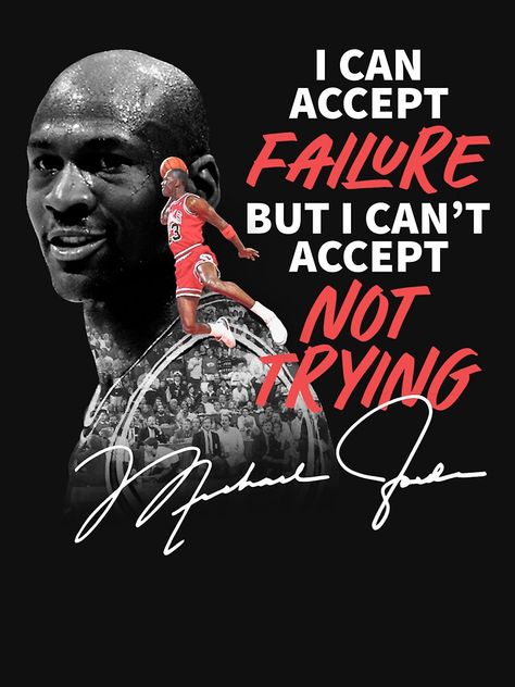 Sports Quotes Motivational Inspirational Basketball, I Can Accept Failure Michael Jordan, Motivation For Basketball, Basketball Quotes Wallpaper, Basketball Quotes Motivational, Quotes For Basketball, Basketball Inspirational Quotes, Sport Motivation Quotes, Basketball Players Quotes