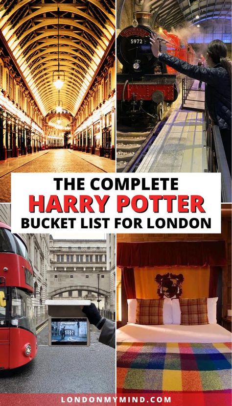 Planning to visit London and love Harry Potter? Here are the best Harry Potter things to do in London during your visit! London Harry Potter Places, Harry Potter Tour London, London Kids Activities, Harry Potter In London, Harry Potter Things, London Harry Potter, Harry Potter Experience, Harry Potter Places, Harry Potter Play