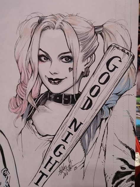 Arley Queen, Harley Quinn Tattoo, Harley Quinn Makeup, Joker Drawings, Harley Quinn Drawing, Harley Quinn Quotes, Harley Quinn Artwork, Harley Quinn Comic, Joker Art