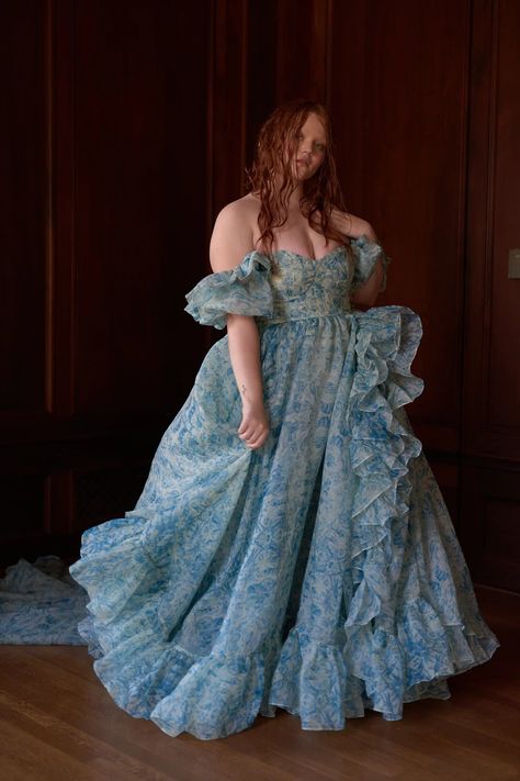 Selkie Dress, Dresses Flowers, Princess Evening Dress, Silk Dressing Gown, Corset Skirt, Puff Dress, Sweetheart Prom Dress, Fairy Princess, Flower Print Dress