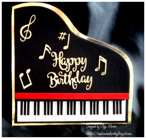 Grand piano birthday card (when closed) Happy Birthday With Picture, Birthday Massage, Happy Birthday Massage, 90th Birthday Party Ideas, Piano Birthday, Happy Birthday Piano, Happy Birthday Music, 90th Birthday Party, Birthday Verses