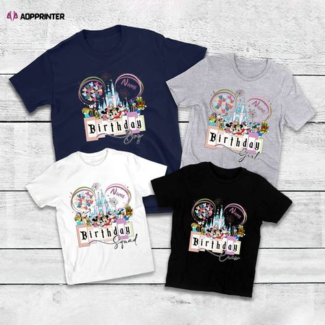 Disneyland Birthday Shirt, Disney Birthday Girl Shirt, Mickey And Friends Shirt, Disney Birthday Squad Check more at https://aopprinter.com/product/disneyland-birthday-shirt-disney-birthday-girl-shirt-mickey-and-friends-shirt-disney-birthday-squad/ Disney Birthday Shirt, Disneyland Birthday, Birthday Squad Shirts, Family Birthday Shirts, Disney Birthday, 14th Birthday, Birthday Girl Shirt, Disney Family, Family Birthdays