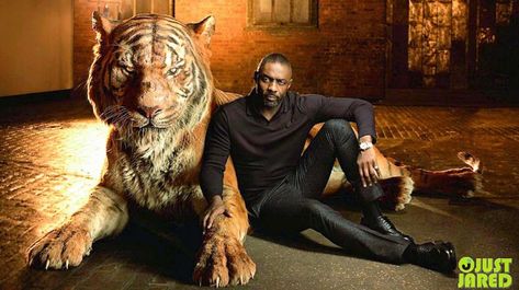 Spirit Animals: Idris Elba as Shere Khan Jungle Book 2016, Jungle Book Movie, Actor Idris, Shere Khan, The Jungle Book, Idris Elba, Book Wallpaper, Disney Live Action, Travel Humor