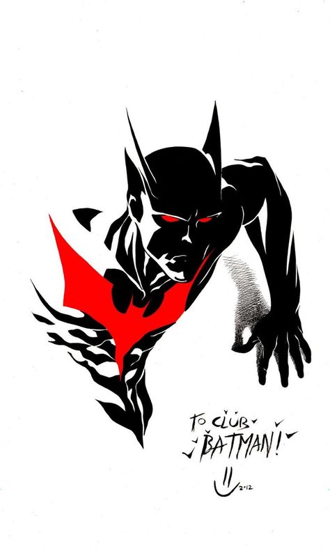 Marco Rudy Batman Beyond by Club-Batman on DeviantArt Batman Beyond Terry, Terry Mcginnis, Batman Drawing, Batman Beyond, Batman Universe, Im Batman, Batman Family, Batman Art, The Batman