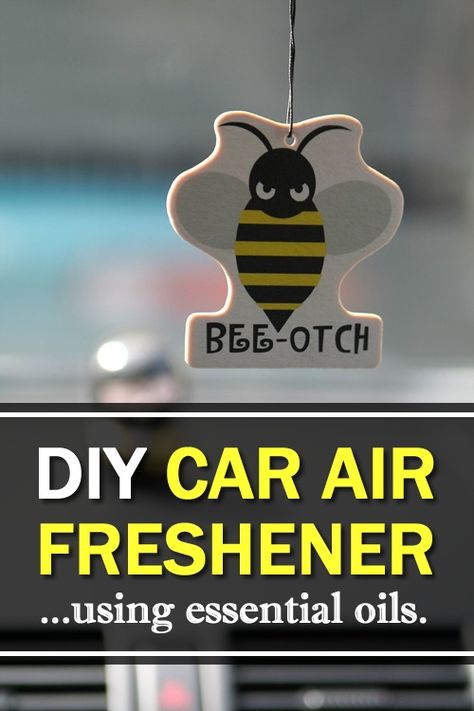 How to easily make your own car air fresheners - using essential oils... #homemade #airfreshener #essentialoils #homestead #homesteading Diy Car Air Freshener, Car Air Freshner, Car Air Freshener Diy, Cardboard Car, How To Make Leather, Diy Air Freshener, Paper Car, Diy Ceiling, Using Essential Oils