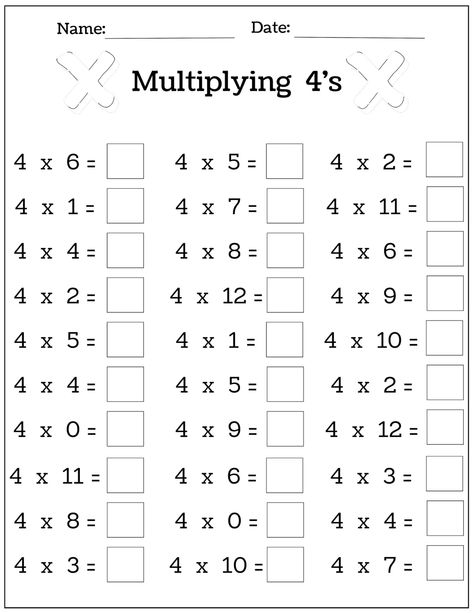 24 Printable Multiplication Worksheets Fill in the Blanks - Etsy Ireland Multiplication By 2 Worksheets, Primary School Maths Worksheets, Maths Multiplication Worksheets Grade 1, How To Learn Multiplication, 2 Times Tables Worksheets, Math For 3rd Grade, Grade 2 Multiplication Worksheets, Grade 3 Math Worksheets Multiplication, 3rd Grade Math Worksheets Free Printable