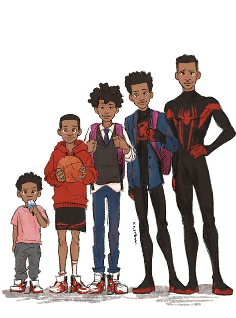 Miles Spiderman, Image Spiderman, Miles Morales Spiderman, Spiderman Artwork, Spider Art, Black Cartoon Characters, Marvel Comics Wallpaper, Japon Illustration, Marvel Spiderman Art