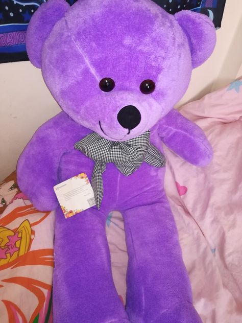 Lavender Things, All Shades Of Purple, Teddy Bear Images, Bear Images, Army Wallpaper, Totally Spies, A Teddy Bear, Purple Lavender, Curvy Outfits