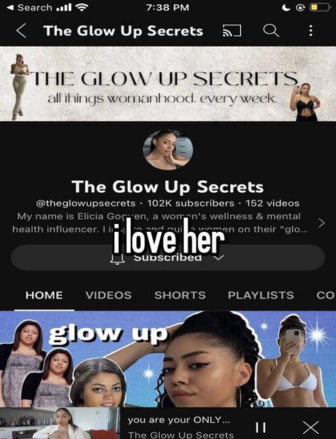 Subliminal Glow Up Results, Beauty Subliminal Playlist, Good Subliminal Channels, Best Subliminal Channels, Wonyoung Subliminal Affirmations, Websites To Read Books, Manifesting Vision Board, The Glow Up, Youtube Channel Ideas