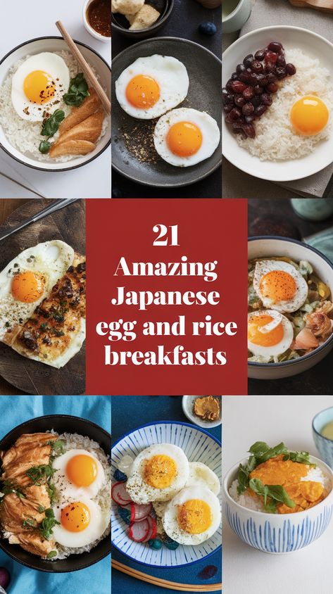 Savory Asian Breakfast, Japanese Breakfast Recipes Easy, Japanese Brunch Ideas, Japanese Eggs, Chashu Pork Recipe, Japanese Breakfast Recipes, Tamago Kake Gohan, Natto Recipe, Traditional Japanese Breakfast