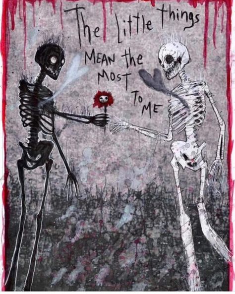 Meaningful Drawings, Skeleton Art, Really Deep Quotes, Dark Art Illustrations, Beautiful Dark Art, Wow Art, Romantic Art, The Little Things, Pretty Quotes